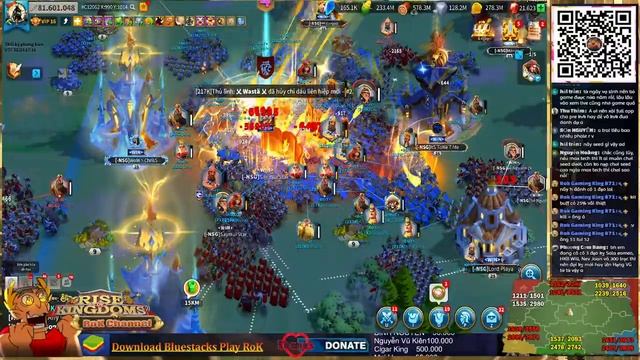?KINGLAND Bất Ổn Từ 3vs 2 Thành 4 vs 2 :))  KvK "Thần Cơ Diệu Sách" #C12062 #1162 #1217