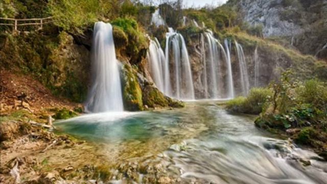 046 Релакс музыка для медитации и хорошего настроения Горный водопад смотреть онлайн