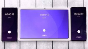 New Samsung Alarm Clock Vs Timer tablet Samsung Galaxy Tab A7 & Samsung S22 & S20+