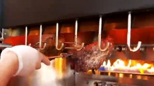 American Food - The BEST BRAZILIAN BARBECUE MEATS in New York! Fogo de Chão Stea.mp4