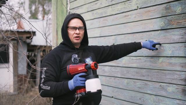 Тест аккумуляторного краскопульта Elitech КА 18БЛП