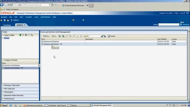 Rolling Forecast and Oracle Hyperion Enterprise Performance Management