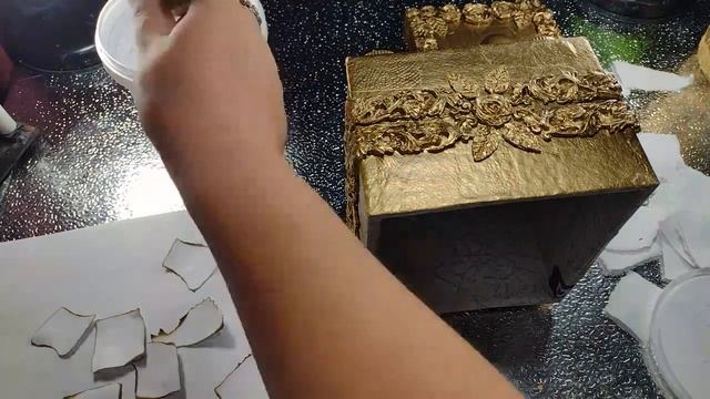 DIY. Идея шикарной шкатулки из обычного картона своими руками! смотреть онлайн