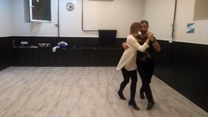 Уроки Ялчин Угур и Веры Гоголевой. Цепочка шагов  в милонге