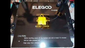 Установил на 3D-принтер ELEGOO NEPTUNE 3 PLUS утеплитель стола