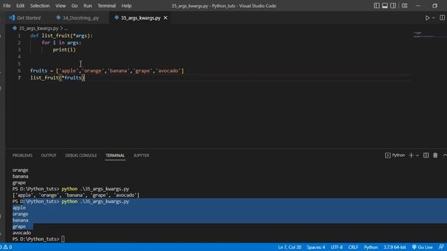 #35 *Args And **Kwargs In Python |  Python Mastery In Bangla |   Python Tutorial Bangla