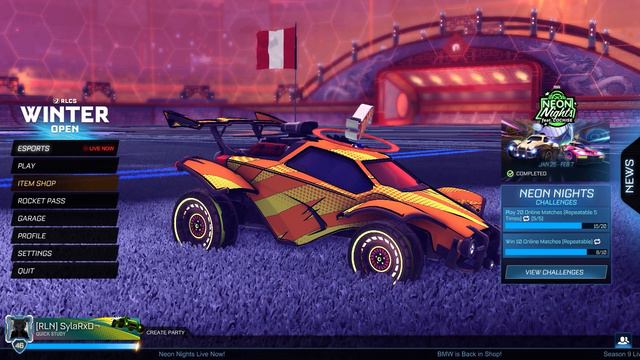 POCKET ROCKET - COCHISE | MENU SONG | ROCKET LEAGUE