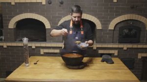 Венгерский суп-гуляш в казане на костре. Вкуснейший! Наваристый! Да под рюмочку!