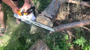 Тест аккумуляторных пил STIHL