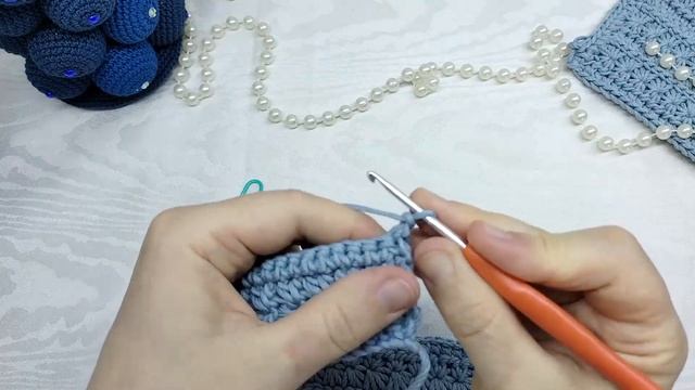 Кошелёк визитница узором ''звёздочка'' Мастер-класс/Purse-card holder  "star" Master Class