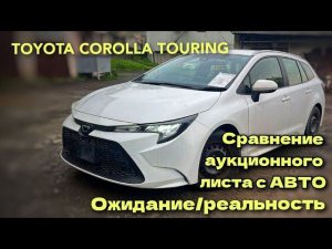 Аукцион JU. Сравнение аукционного листа с реальным авто!