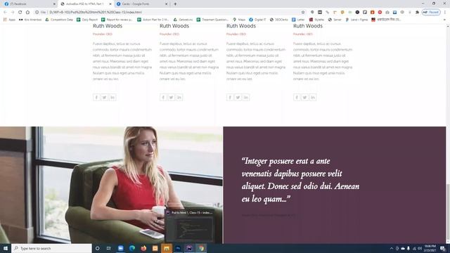 PSD to HTML | Convert PSD to HTML | PSD to HTML Bangla Tutorial | Owl Carousel | Part 4 смотреть онлайн