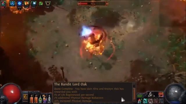 POE 3.0 Beta - The New Bandits Quest Rewards In Act 2 - Path Of Exile 3.0 Beta Testing смотреть онлайн