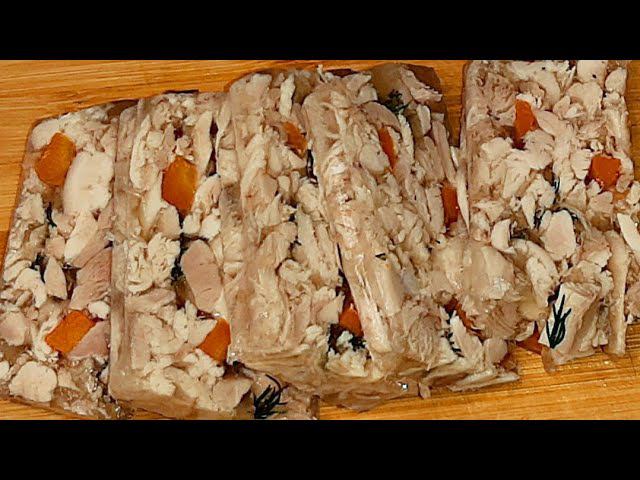 Курица в желе смотреть онлайн