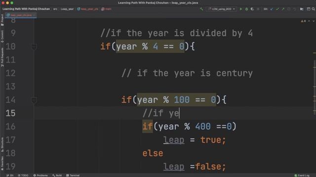 Java Program to Check Leap Year | how to check lean year | JAVA tutorial смотреть онлайн