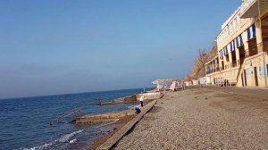 #Анапа Зимний ПЛЯЖ Малая бухта