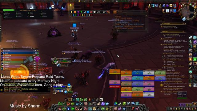 Shadowlands WoW - Lion's Pride Tavern Podcast - Faffard's Live Stream #Grow Together смотреть онлайн