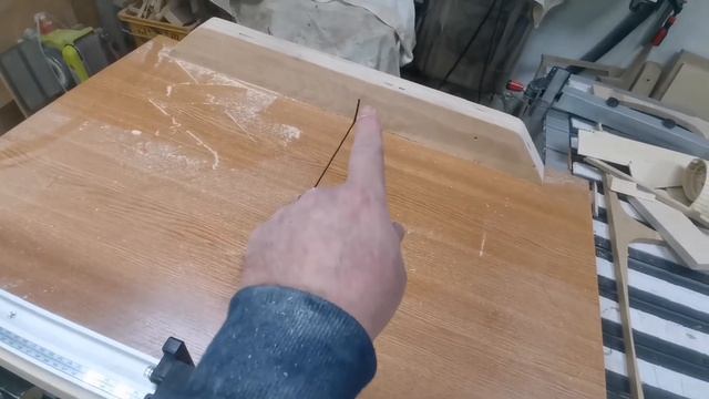 Лайфхак. Линейка на циркулярку.