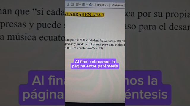 ¡Cita menos de 40 palabras en APA 7° en tu tesis!🔥🔥 | Dra. Rocío Lima ✨😍