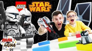 Папа Макс и Елисей чинят корабль #LEGO Звездные войны Star Wars!