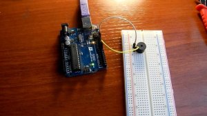 Arduino UNO урок 7 - Пьезоизлучатель