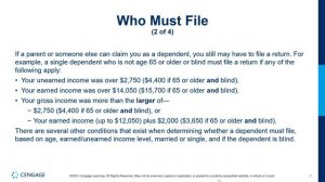 ACNT 1331 - Chapter 1 - LO4 - Who Must File