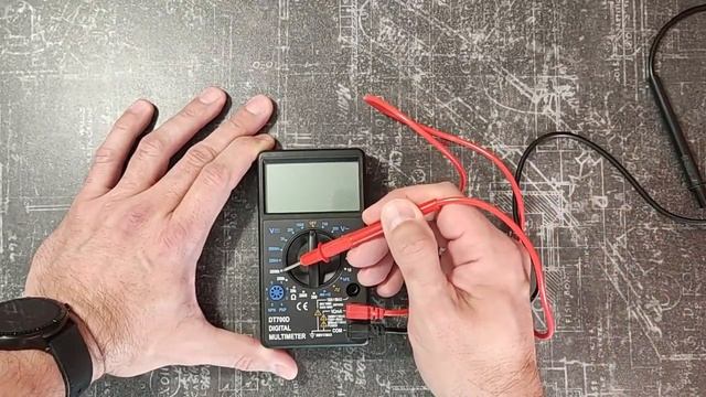 Тестер мультиметр цифровой - DT700D смотреть онлайн