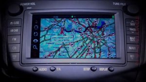 Rav4(IV) - навигация на штатный монитор