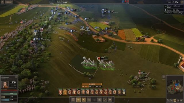 Ultimate General: Civil War | CSA Part 29 | Battle of Gettysburg смотреть онлайн