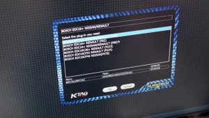 BDM Bosch edc16CP33 / C36 using Ktag