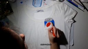 Роспись одежды.  Pepsi