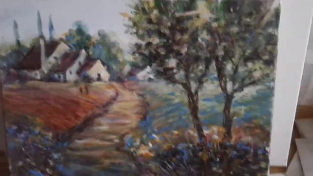 МОЙ ПРОВАНС.Утро в деревне.По этюду художника Александра Жиляева. смотреть онлайн