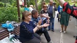 Измайловский пятачок гармонист Иван Киселёв