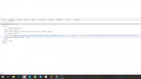 Знакомство с Bootstrap 5 для новичков. Подключение Bootstrap 5. Структура. Шрифты. Меню. Размеры. #