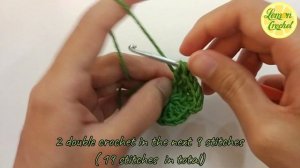 ?Crochet Cactus Coaster? | Crochet Tutorials for beginners | Lemon Crochet