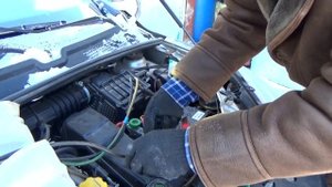 И в минус -40 заводим машину.