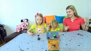 Челлендж Милана Мама и Амелия или Летающий Курятник