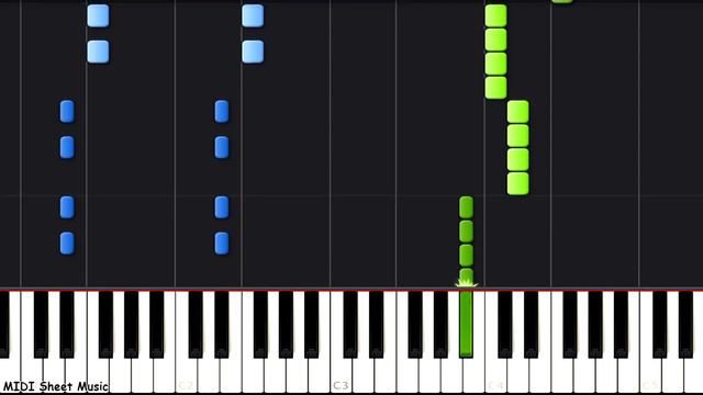 Astronomia Meme (Coffin Dance Meme) EASY Piano Tutorial смотреть онлайн