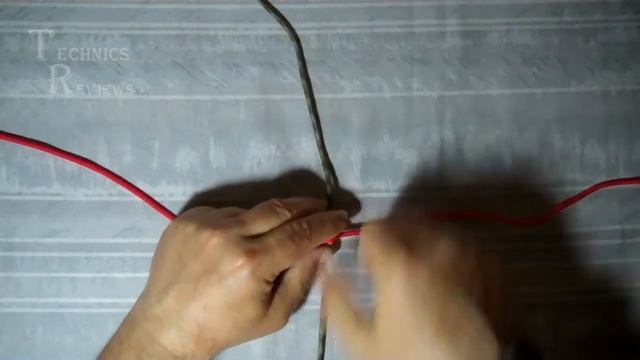 Квадратное плетение из 4х нитей паракорда Square parachute cord weaving yarns