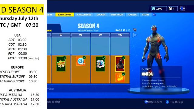 *NEW* BATTLE PASS RELEASE TIME! | SEASON 5 (Fortnite: Battle Royale) смотреть онлайн