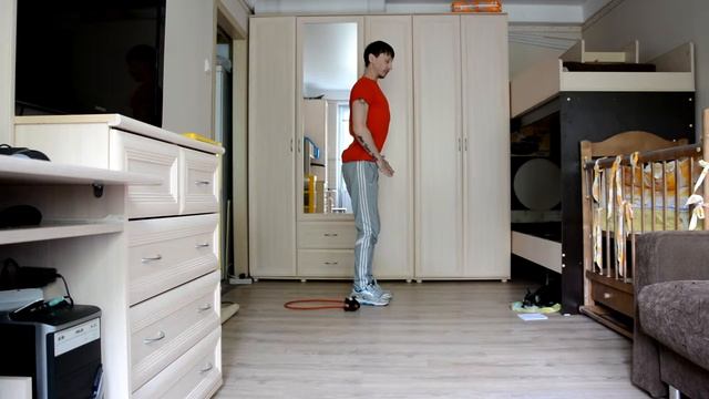 Домашний фитнес. Тренировка с амортизатором