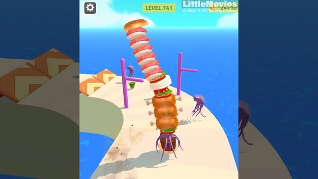 Sandwich Runner Game All Levels Walkthrough Gameplay iOS,Android New Update Max Level VIS8VO4K смотреть онлайн