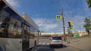 Въезд на ЗСД с Ленинского проспекта (Санкт-Петербург)
