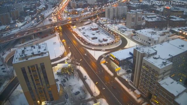 Москва - Нижегородская улица - веб камера 19.02.2021, 14:56 смотреть онлайн
