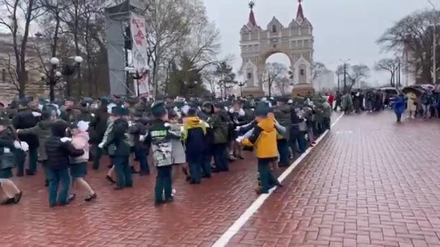 Вальс Победы, г. Благовещенск смотреть онлайн