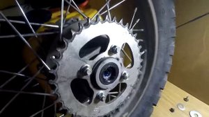 Fireguard-250/Trail 250/X-tail-250. Китайский мотоцикл.Сухой маятник. Протяжка креплений.