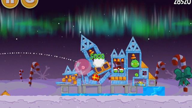 Angry Birds Seasons Winter Wonderham 1-20 3 Star Walkthrough смотреть онлайн