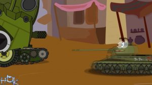 КВ-44 и друг из будущего.Мультики про танки.