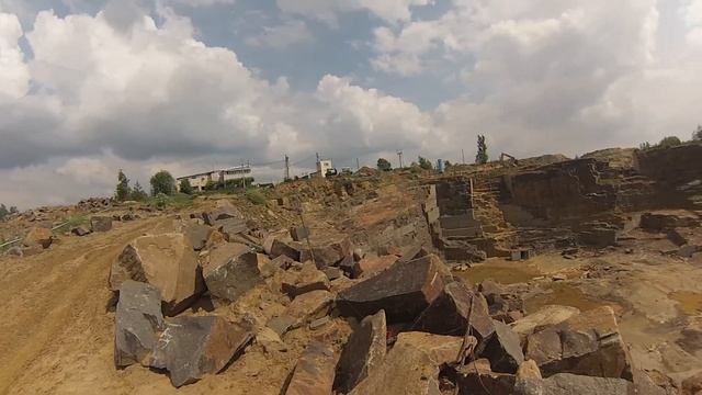 Гранитные карьеры Житомирской области. Гранитный карьер. Блоки гранитные. Щебень. смотреть онлайн