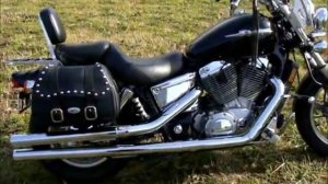 2002 Honda Shadow VT1100 Spirit 9-1616 walk around review